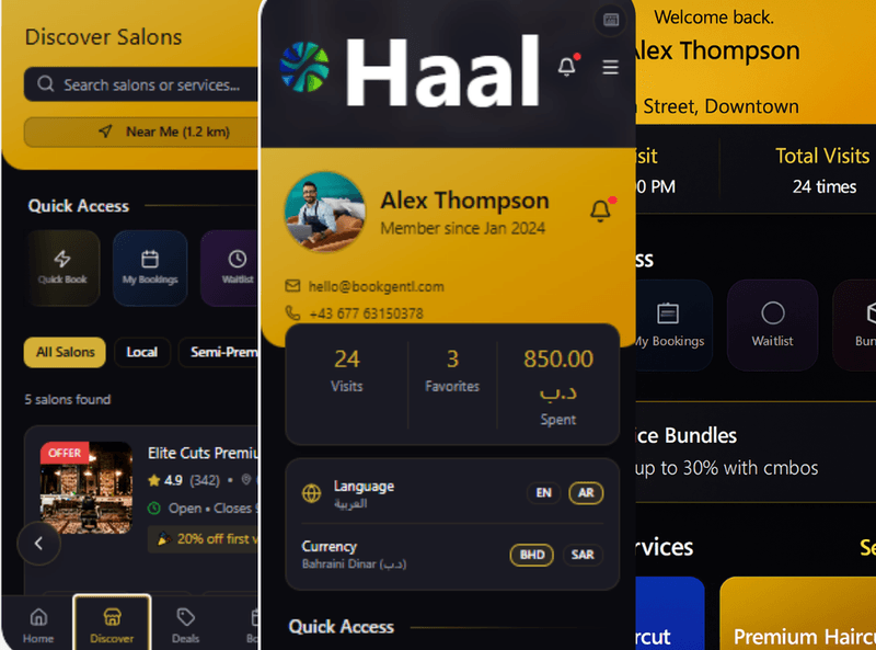 #1 Salon Appointment App in India – Haal.in