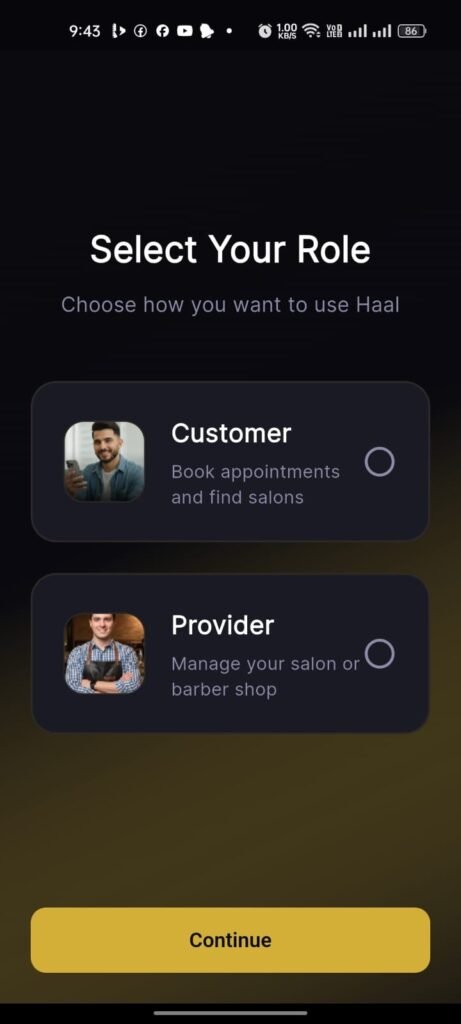 Online Salon Booking App for Customers – Haal.in