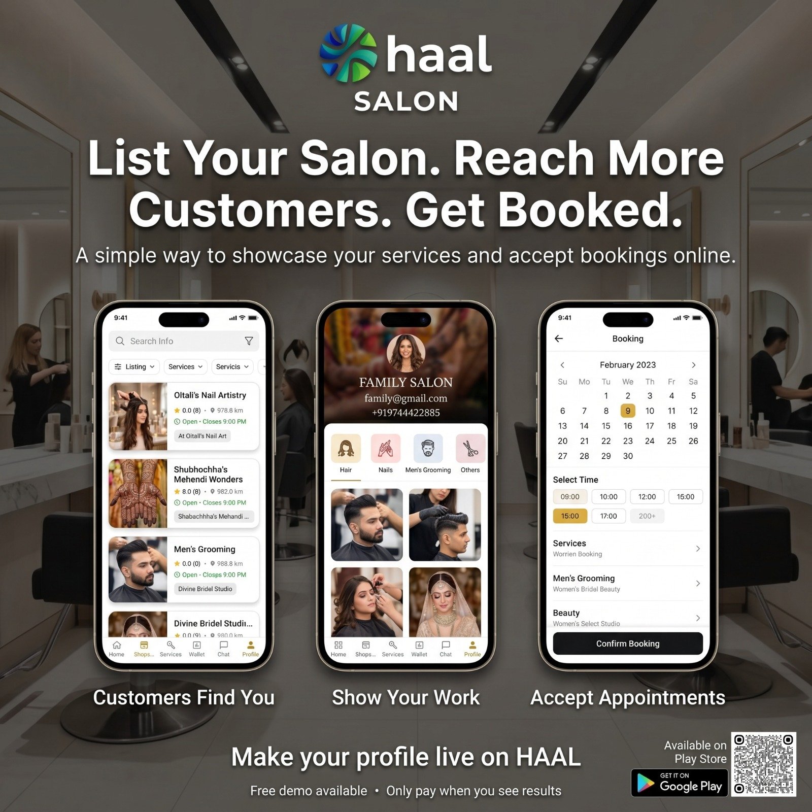 Salons in Perumbavoor — Book Hair, Spa & Beauty Online